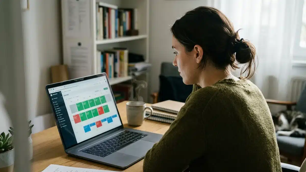 holiday rental website builder dashboard showing live PMS sync