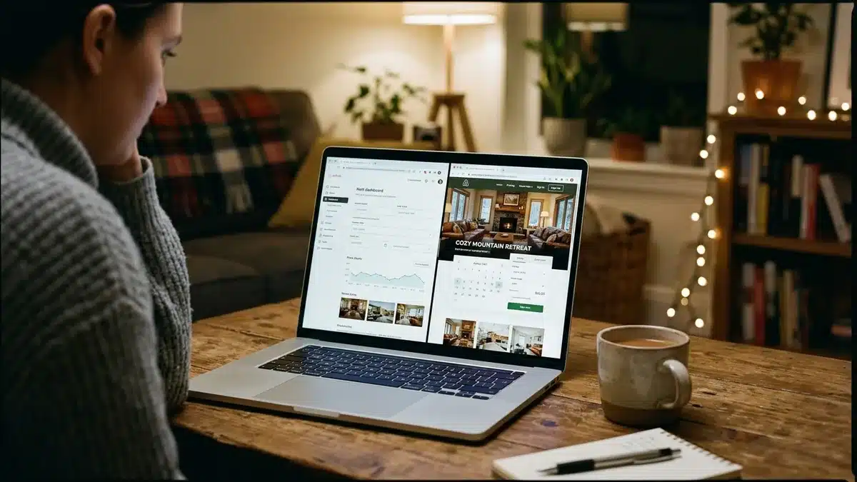 comparing Airbnb host income to direct booking website revenue