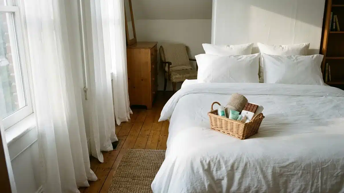 Preparing a property for guests as an Airbnb host
