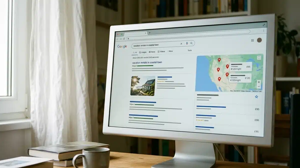 SEO schema setup for the best website builder for vacation rentals