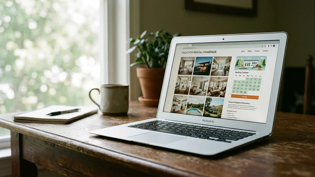 Vacation rental website with SEO property pages, an alternative to hiring a content writer STR