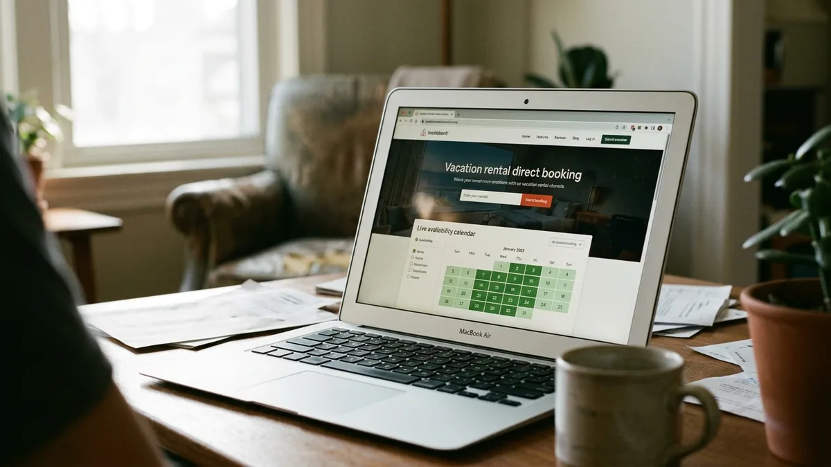 Direct booking website as the hub for top STR content tools