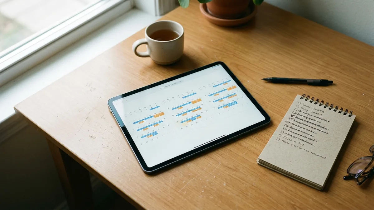 Verifying calendar sync between booking platforms and a channel manager to prevent double bookings