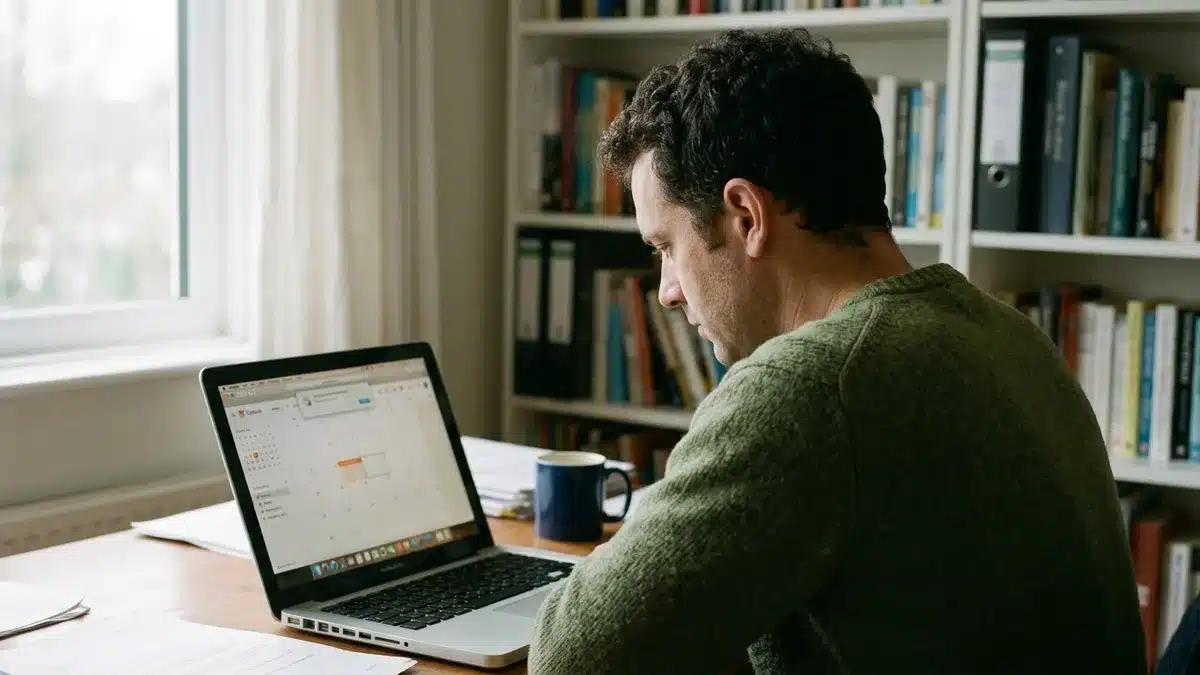 Host reviewing guest cancel Airbnb notification and reopened calendar dates
