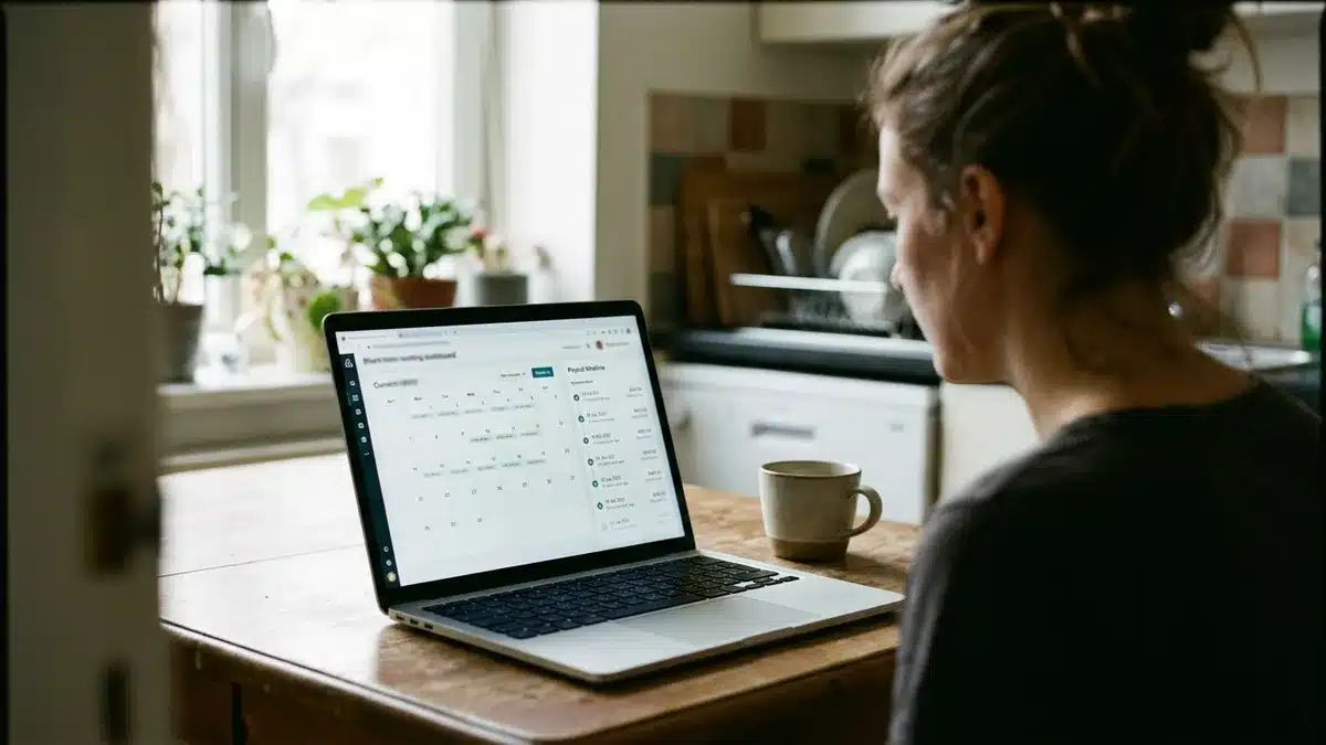 Airbnb pay dashboard showing host payout release timeline