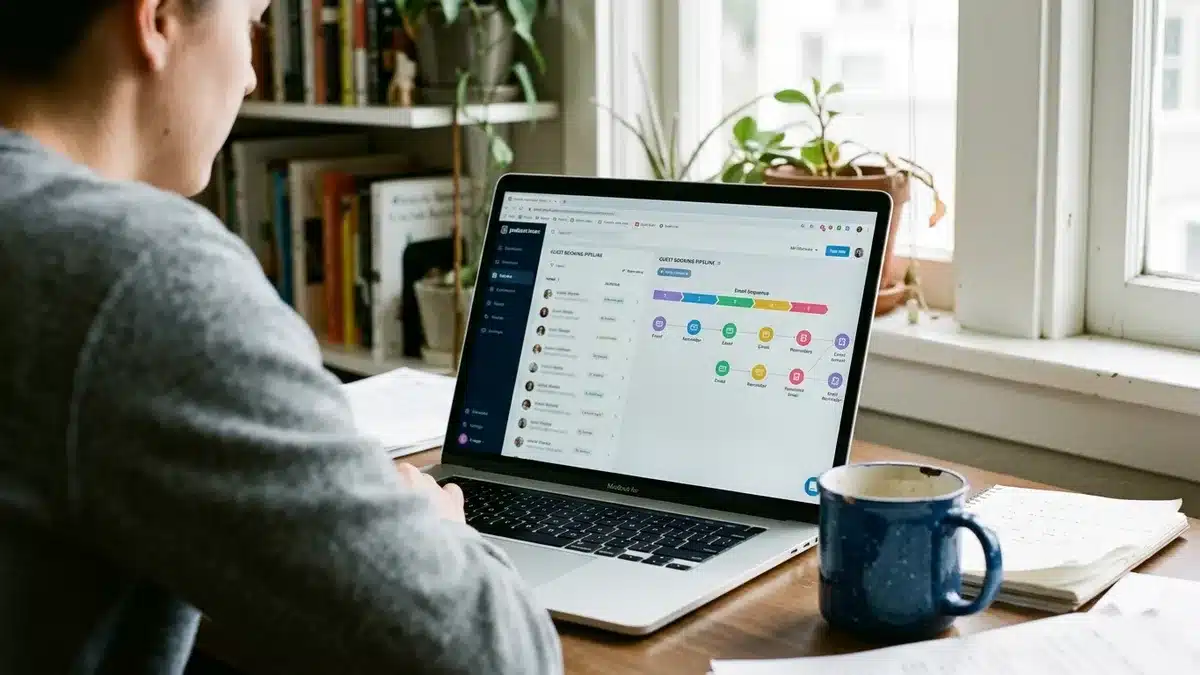 Past guest CRM that helps hosts avoid paying Airbnb commission fees on repeat stays