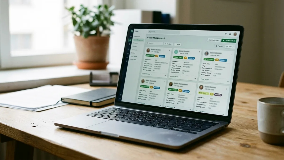 Guest CRM for short-term rental hosts who own their guest data