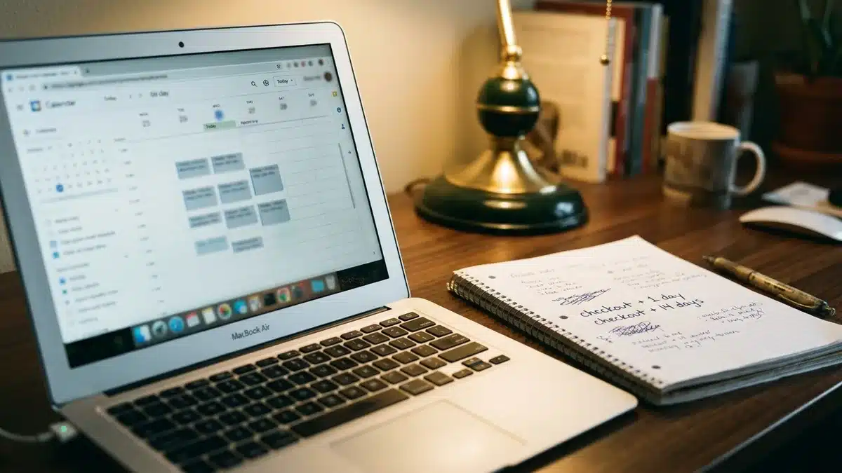 Post-stay email timeline to increase repeat direct bookings