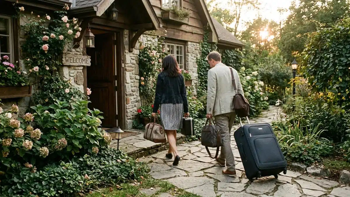 Returning guests arriving at a vacation rental they booked directly instead of going back to Airbnb