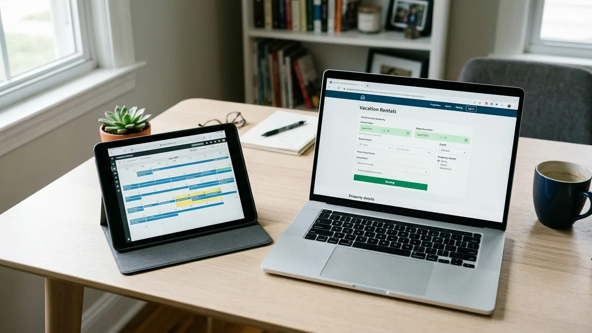 Testing a booking to confirm PMS and WordPress website sync without a developer